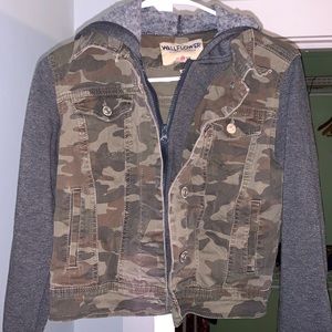 Camo Jean Jacket/Hoodie combo